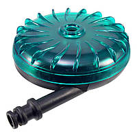 Равлик для поливу прозорий (під конектор) SLD ⌀ 13 см зелений