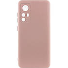 Чохол Silicone Cover Lakshmi Full Camera (A) для Xiaomi Redmi Note 12S Рожевий / Pink Sand, Full camera