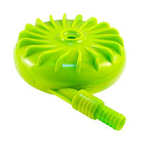 Равлик для поливу зі штуцером SLD ⌀ 13 см 1/2'' х 3/4'' зелений