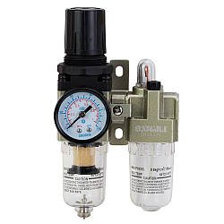 Блок підготовки повітря в зборі 600 л/хв 1/4" REFINE (7034321)