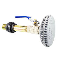 Комплект для поливу душової з цинковим краном SLD сірий