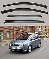 Ветровики Opel Zafira B 2005-2011 (скотч) VIP Китай