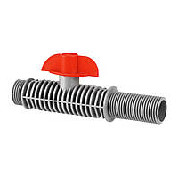 Кран для душу SLD 12 см сірий