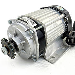 Мотор BLDC 48V 1000W, 20A з планетарним редуктором