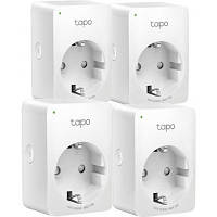 Розумна розетка TP-Link Tapo P100 (4-pack) (Tapo P100(4-pack))