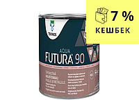 Емаль уретан-алкідна TEKNOS FUTURA AQUA 90 водорозчинна транспарентна (база3) 0,9 л