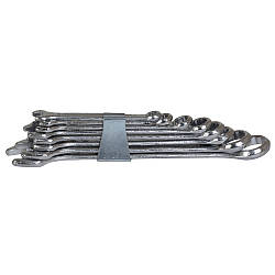 Ключі ріжково-накидні 8 шт 6-19 мм standard GRAD (6010085)