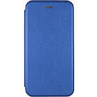 Шкіряний чохол (книжка) Classy для Samsung Galaxy M54 5G Синій, Слот для візитки