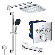 Душова система прихованого монтажу Grohe QuickFix SmartControl UA202801C3