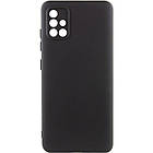 Чохол Silicone Cover Lakshmi Full Camera (A) для Samsung Galaxy A71 Чорний / Black, Full camera