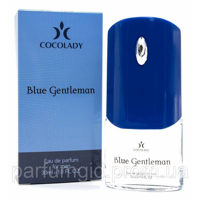 Оригінальні чоловічі парфуми CocoLady Blue Gentlemen (Коколіді Блю Джентльмен) 30 мл, парфумована вода