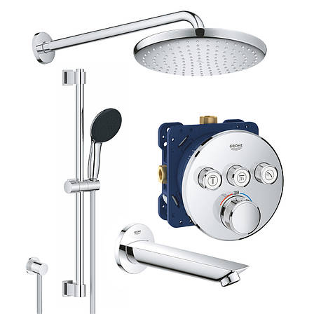 Душова система прихованого монтажу Grohe QuickFix SmartControl UA202801R3, фото 1