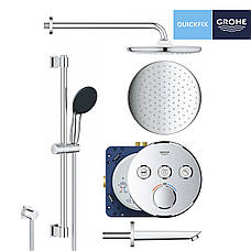 Душова система прихованого монтажу Grohe QuickFix SmartControl UA202801R3, фото 4