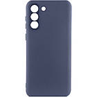 Чохол Silicone Cover Lakshmi Full Camera (A) для Samsung Galaxy S21 Синій / Midnight blue, Full camera