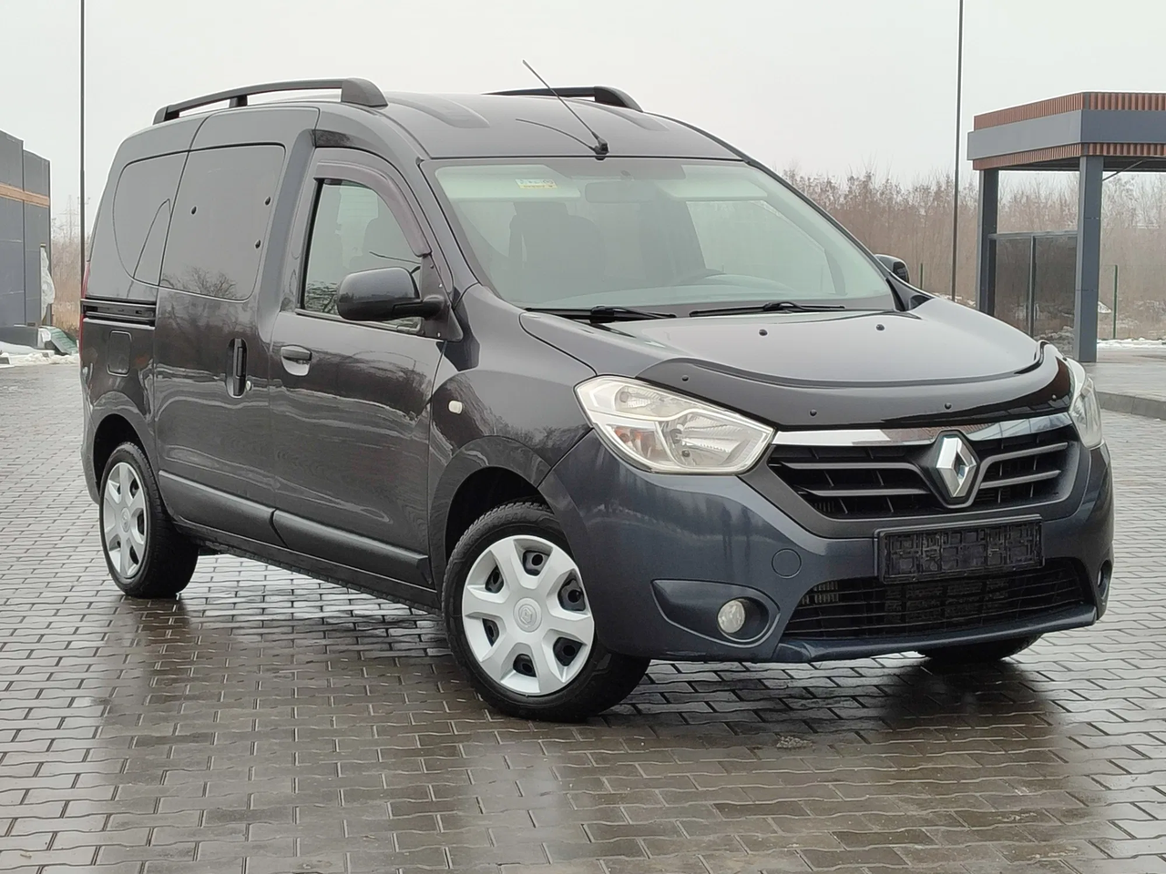 Вітровики Renault Dokker 2016-2021 (скотч) VIP Китай