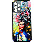 TPU+PC чохол Prisma Ladies для Samsung Galaxy A52 4G / A52 5G / A52s Black in White, TPU+PC Peonies, TPU+PC