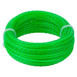 Леска для триммера крученый квадрат 2.0мм 15м Sigma для стрижки трави та рослинності