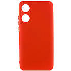 Чохол Silicone Cover Lakshmi Full Camera (A) для Oppo A78 4G Червоний / Red, Full camera