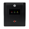 ДБЖ LogicPower LPM-1100VA-P 770Вт стабілізатор для комп'ютерів лінійно-інтерактивний корпус пластик чорний, фото 5
