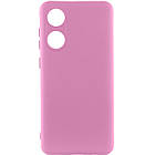 Чохол Silicone Cover Lakshmi Full Camera (A) для Oppo A78 4G Рожевий / Pink, Full camera