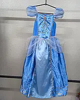 Карнавальное платье золушки для девочки 7-8 лет на рост 128 см disney б/у