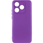 Чохол Silicone Cover Lakshmi Full Camera (A) для TECNO Spark 10 Фіолетовий / Purple, Full camera