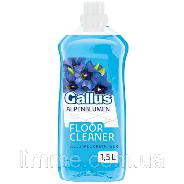 Універсальна рідина для миття будинку Gallus Alpenblumen з ароматом альпійських квітів 1,5 л.