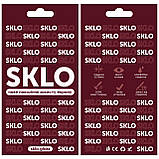 Захисне скло SKLO 3D (full glue) для TECNO Camon 19 (CI6n) / 19 Pro (CI8n), фото 4