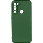 Чохол Silicone Cover Lakshmi Full Camera (A) для Xiaomi Redmi Note 8T Зелений / Dark green, Full camera