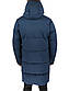 Подовжена чоловіча зимова куртка Vivacana 20AW872M Indigo, фото 4