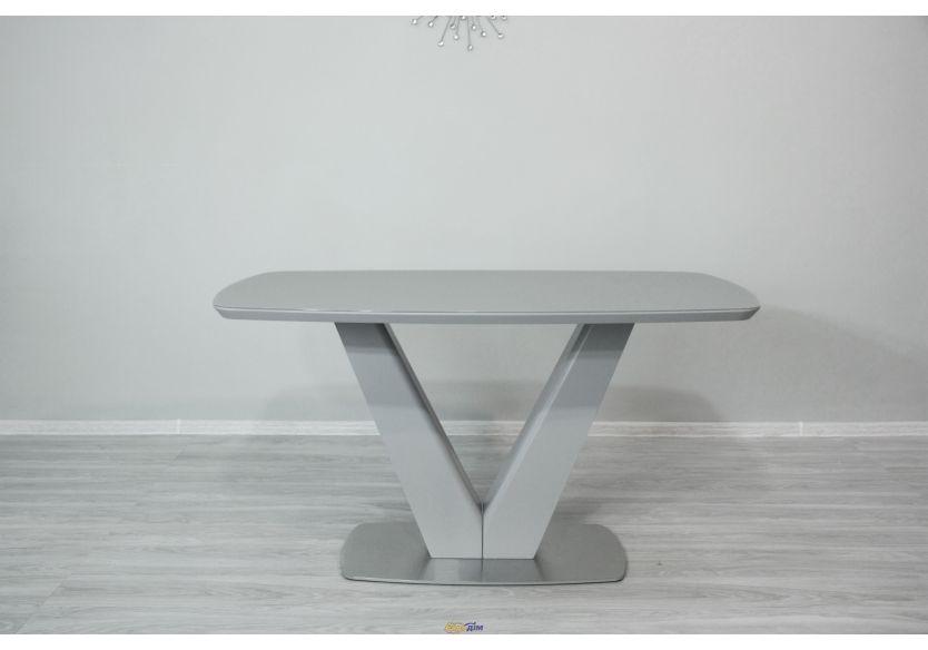 Обідній стіл Каліфорнія 140*80 California T7242 Light grey satin матовий сірий