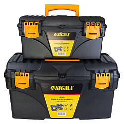 Набір ящиків для інструменту 2в1 410×209×195мм, 535×291×280 мм SIGMA (7403881)