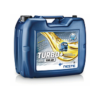 Масло моторное синтетическое NESTE Turbo+ VPX 15W40, 20л