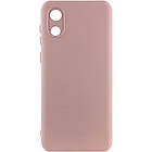 Чохол Silicone Cover Lakshmi Full Camera (A) для Samsung Galaxy A03 Core Рожевий / Pink Sand, Full camera