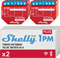 Релейний перемикач Shelly Plus 1PM з Wi-Fi та Bluetooth