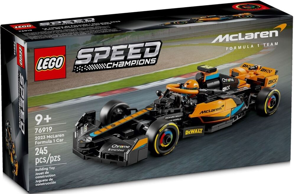 Lego Speed ​​Champions Гоночний автомобіль 2023 McLaren Formula 1 76919, фото 1