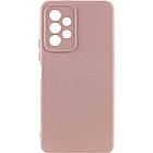 Чохол Silicone Cover Lakshmi Full Camera (A) для Samsung Galaxy A13 4G Рожевий / Pink Sand, Full camera