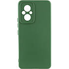 Чохол Silicone Cover Lakshmi Full Camera (A) для Xiaomi Poco M5 Зелений / Dark green, Full camera