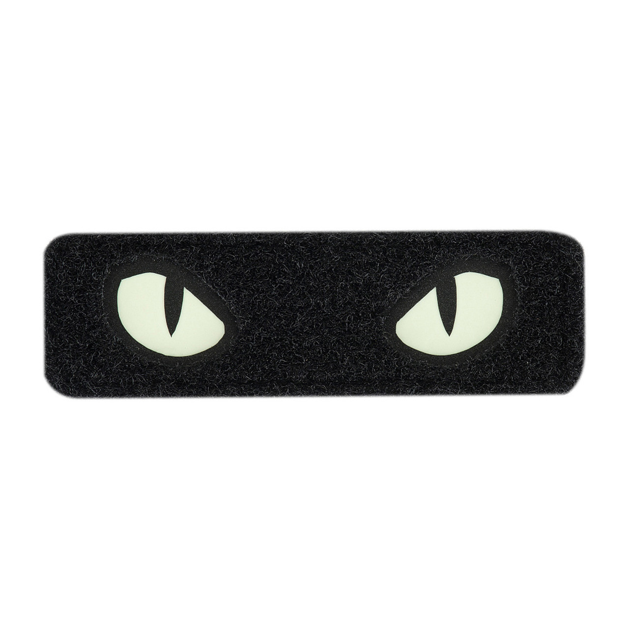 M-Tac нашивка Cat Eyes (Type 2) Laser Cut Black/GID, фото 1