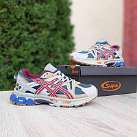 Кросівки Asics Gel-Kahana 8 чоловічі, кросівки асікс гел кахана шкіряні в сітку Asics gel kahana