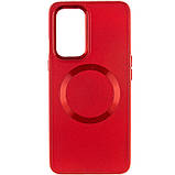 TPU чохол Bonbon Metal Style with MagSafe для OnePlus 9 Червоний / Red, фото 2