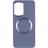 TPU чохол Bonbon Metal Style with MagSafe для OnePlus 9 Сірий / Lavender, фото 2