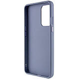 TPU чохол Bonbon Metal Style with MagSafe для OnePlus 9 Сірий / Lavender, фото 4