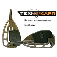 Кормушка Technocarp "METHOD CARP ECCENTRIC" 60гр.,19302