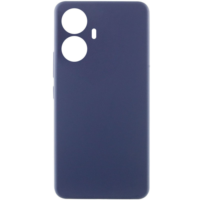Чохол Silicone Cover Lakshmi Full Camera (AAA) для Realme 10 Pro+ Темно-синій / Midnight blue, Full camera