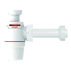 Сифон для кухонної мийки Neo Air 11⁄2" × Ø 40 мм з відведенням WIRQUIN (9542330)