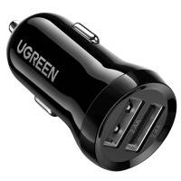 Автомобільний зарядний пристрій Ugreen ED018 24W 2xUSB Car Charger (Black)