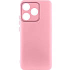 Чохол Silicone Cover Lakshmi Full Camera (AAA) для TECNO Spark 10 Рожевий / Light pink, Full camera