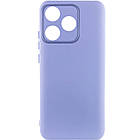 Чохол Silicone Cover Lakshmi Full Camera (AAA) для TECNO Spark 10 Бузковий / Dasheen, Full camera