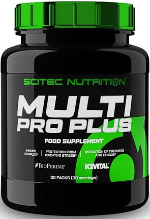 Комплекс вітамінів і мінералів Scitec Nutrition Multi Pro Plus 30 пак, фото 1